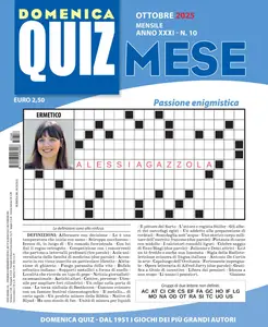 Domenica Quiz Mese N.358 - Ottobre 2025