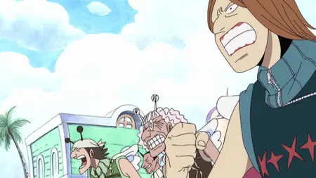 One Piece - S06E182 - Enfin, ils s'affrontent ! Luffy le pirate contre le Dieu Ener ! x265-Amen
