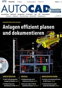 AutoCAD und Inventor Magazin Februar März No 02 2013