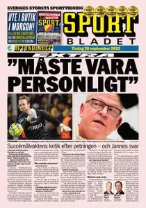 Sportbladet – 20 september 2022