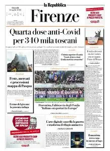 la Repubblica Firenze - 14 Aprile 2022