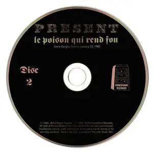 Présent - Le Poison Qui Rend Fou (1985) [2014, Cuneiform Records, RUNE 383/384]