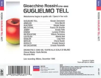 Riccardo Muti, Orchestra del Teatro alla Scala di Milano - Rossini: Guglielmo Tell (2010)