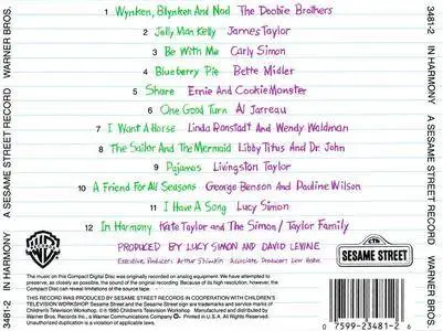 VA - In Harmony: A Sesame Street Record (1980) {Sesame Street/Warner Bros.} **[RE-UP]**