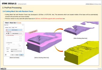 midas GTS NX 2021 version 1.1