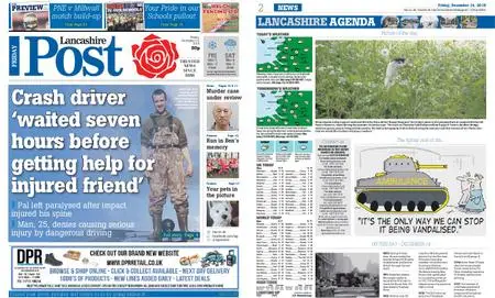 Lancashire Evening Post – December 14, 2018