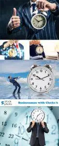 Photos - Businessman with Clocks 6