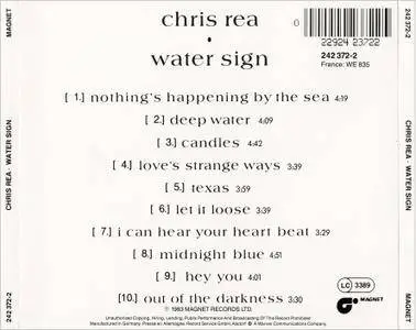 Chris Rea - Water Sign (1983) [Non-Remastered]