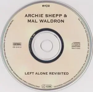 Archie Shepp & Mal Waldron - Left Alone Revisited (2002) {Enja Records ENJA CD 9141-2}