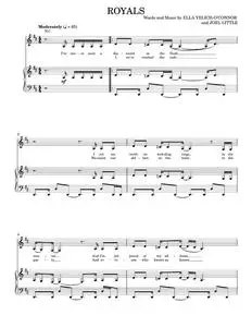 Royals - Lorde (Piano-Vocal-Guitar)