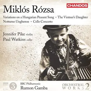 Gamba, BBC Philharmonic - Rozsa: Orchestral Works Vol 2 (2011)