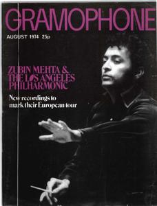 Gramophone - August 1974