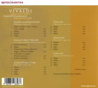 Javier Lupiáñez, Ensemble Scaramuccia - Antonio Vivaldi: Nuove Sonate (2016)