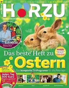 Hörzu 14/2015 (TV-Programm vom 04. - 10. April 2015)
