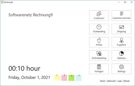 Softwarenetz Rechnung 9.11 Multilingual