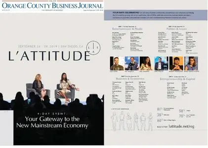 Orange County Business Journal – August 26, 2019