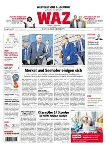 WAZ Westdeutsche Allgemeine Zeitung Essen-West - 03. Juli 2018