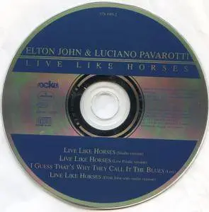 Elton John & Luciano Pavarotti - Live Like Horses (1996)