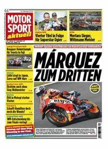 Motorsport Aktuell No 44 – 18. Oktober 2016