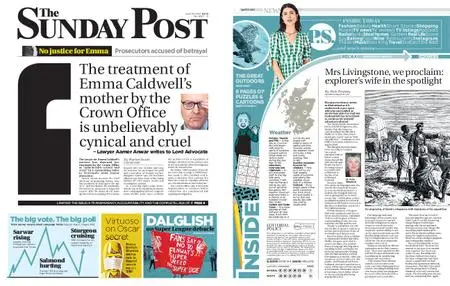 The Sunday Post Scottish Edition – April 25, 2021