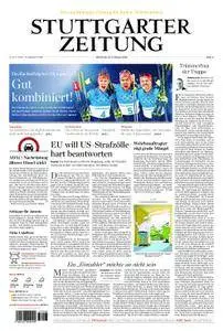 Stuttgarter Zeitung Stadtausgabe (Lokalteil Stuttgart Innenstadt) - 21. Februar 2018