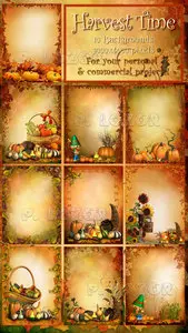Harvest Time backgrounds