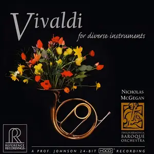 Nicholas McGegan, Philharmonia Baroque Orchestra - Vivaldi for Diverse Instruments (1997)