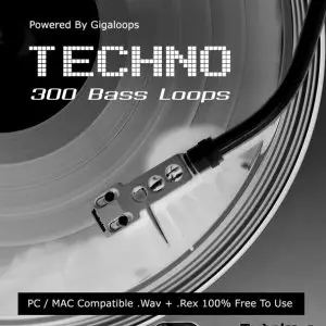 Giga Loops - 300 Techno Bass Loops
