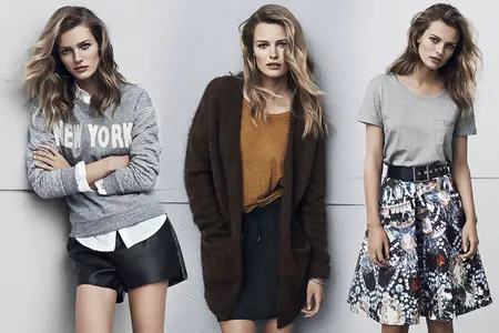 Edita Vilkeviciute - H&M Key Pieces Lookbook