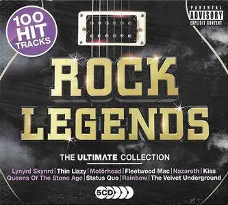 VA - Rock Legends: The Ultimate Collection (5CD, 2018)