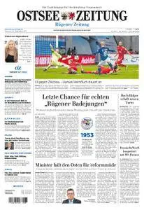 Ostsee Zeitung Rügen - 20. September 2017