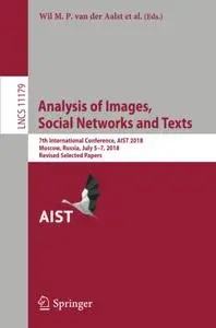 Analysis of Images, Social Networks and Texts (Repost)