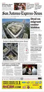 San Antonio Express News September 15 16, 2014