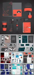 Stock: Stationery set design