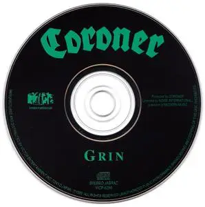 Coroner - Grin (1993) [Victor VICP-5259, Japan] Repost