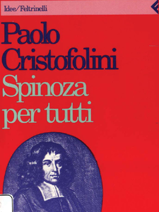 Paolo Cristofolini - Spinoza per tutti