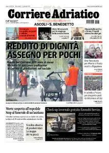 Corriere Adriatico Ascoli - 17 Gennaio 2018