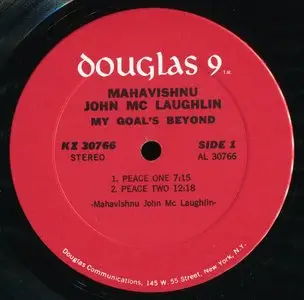 Mahavishnu John McLaughlin ‎– My Goal's Beyond {Original US} vinyl rip 24/96