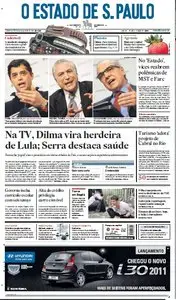 Jornal O Estado de SP em PDF, Quarta, 18 de Agosto de 2010