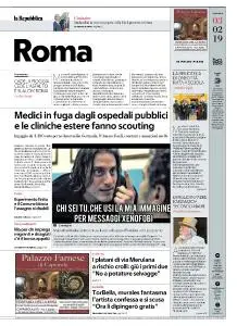 la Repubblica Roma - 3 Febbraio 2019