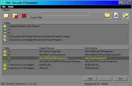 3delite URL Decode Filenames 1.2.5.157