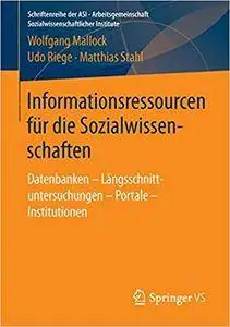 Informationsressourcen für die Sozialwissenschaften (Repost)