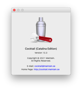 Cocktail Catalina Edition 13.3 macOS