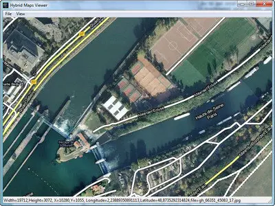 Allallsoft Google Hybrid Maps Downloader 7.981 