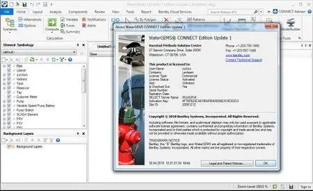 WaterCAD/GEMS CONNECT Edition V10 Update1
