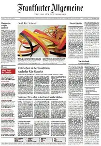 Frankfurter Allgemeine Zeitung vom Dienstag, 21. Februar 2012