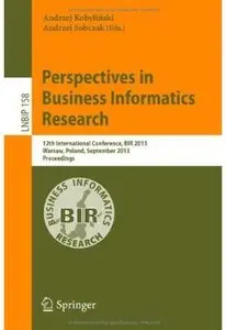 Perspectives in Business Informatics Research
