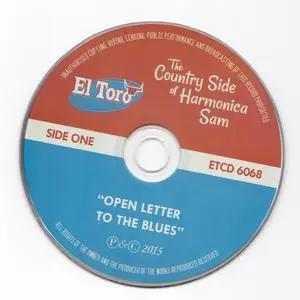 The Country Side Of Harmonica Sam - Open Letter To The Blues (2015) {El Toro Records ETCD6068}