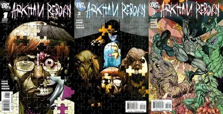Arkham Reborn #1-3 (Of 3) Complete