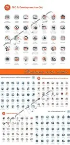 Business icons vector